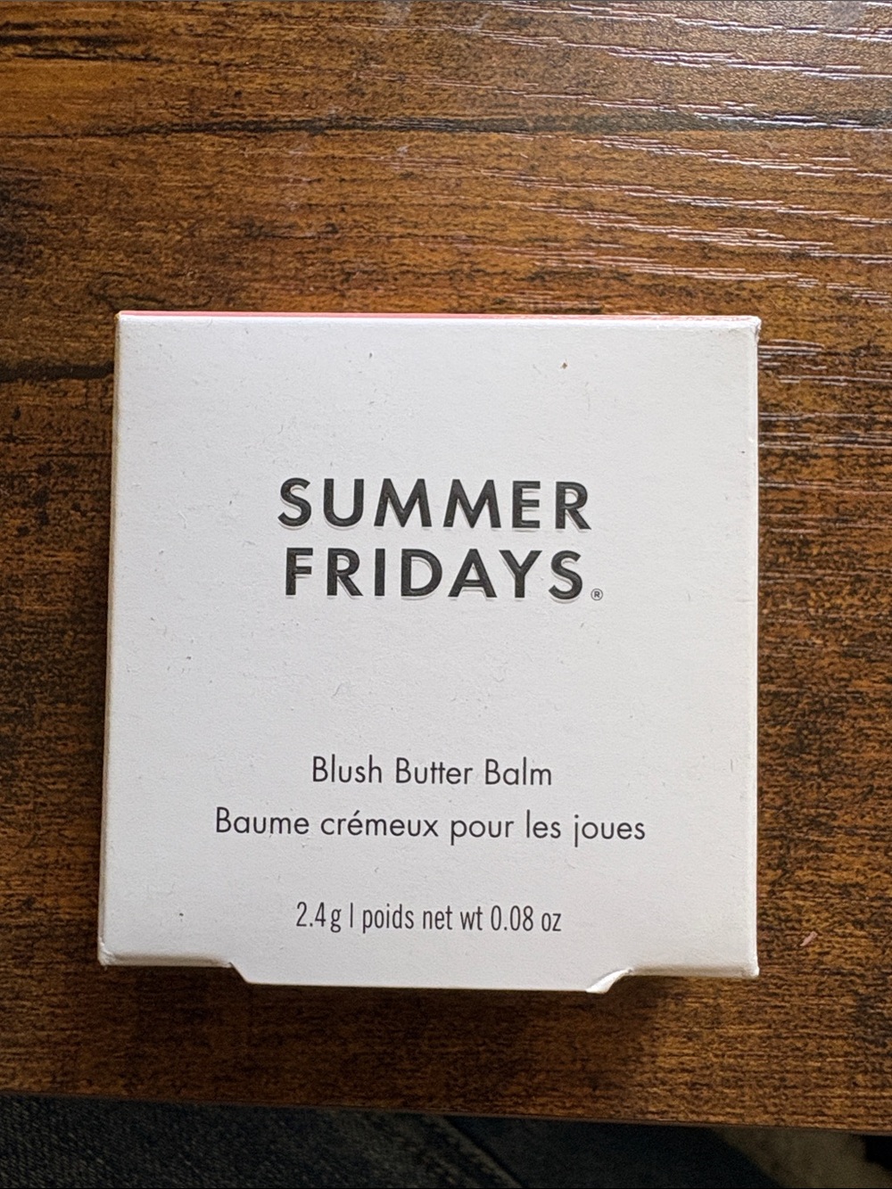 Summer Fridays Blush Butter Balm - White Packaging